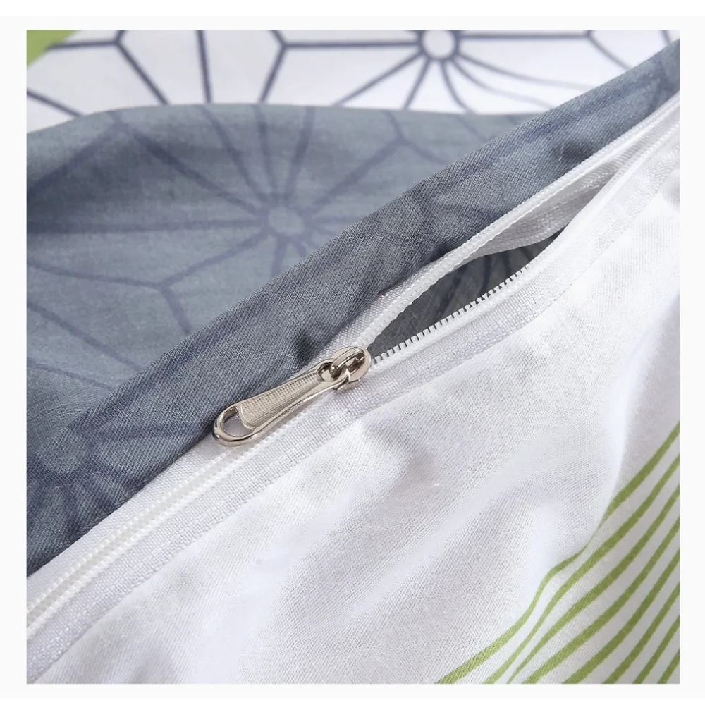 NWT Swanson Beddings Twin Duvet Cover Set- Duvet cover & sham- Reversible